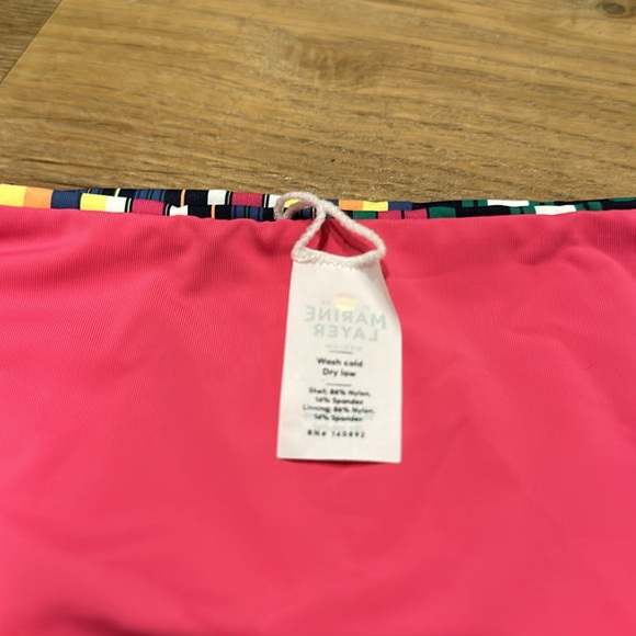 NEW WITH TAGS MARINE LAYER CORSICA FULL CUT
BIKINI BOTTOM MULTI STRIPE Medium - Picture 5 of 6